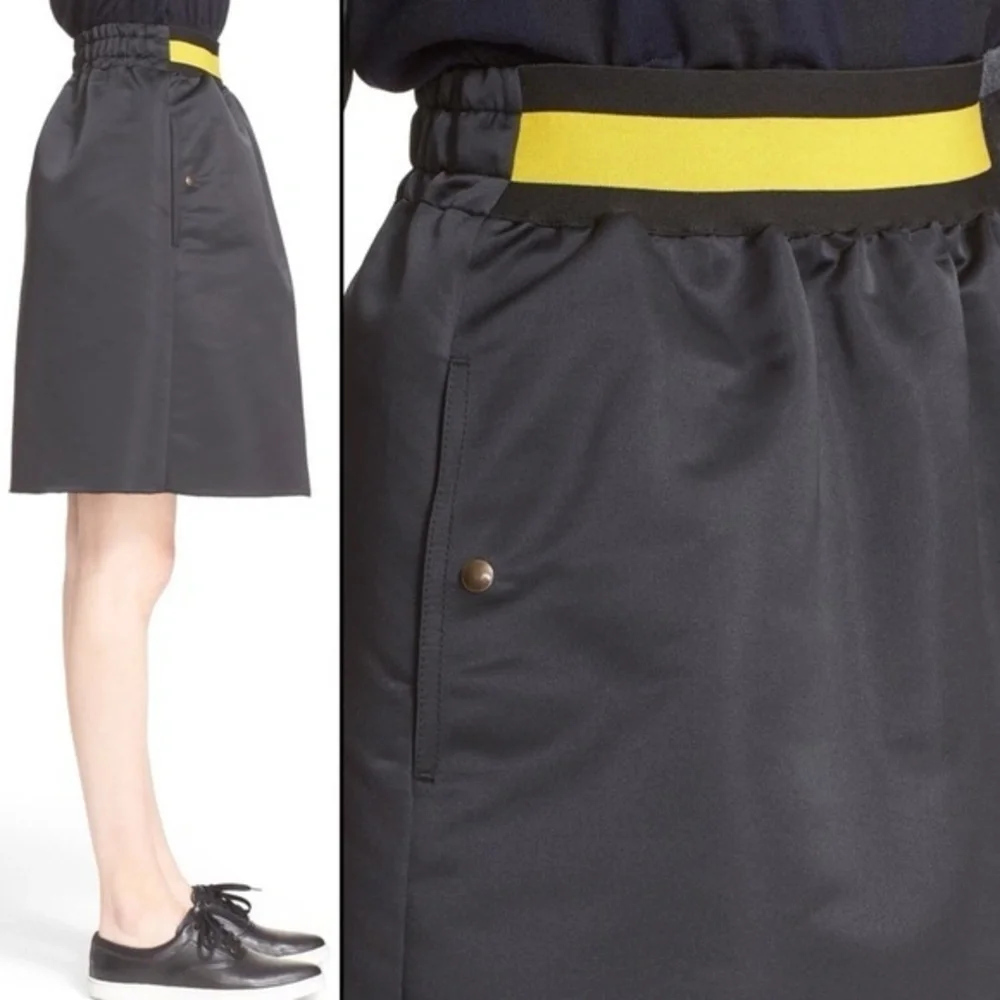 Tomas Maier Stripe Accent Skirt